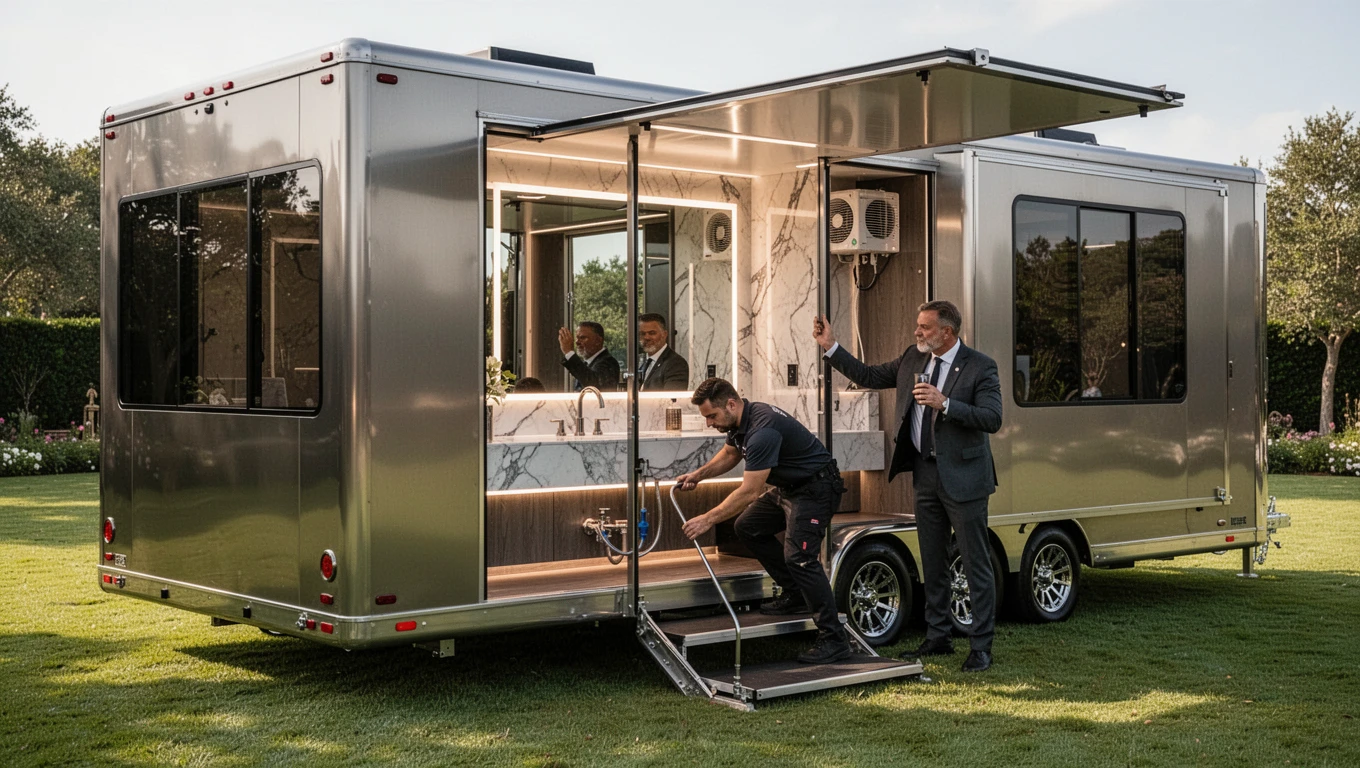 Luxury Restroom Trailers