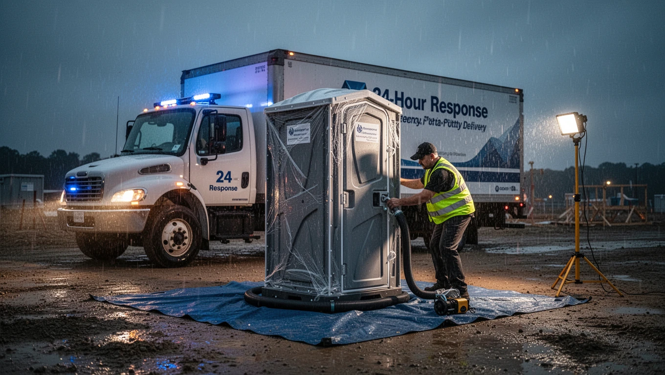 Emergency Porta Potty Delivery
